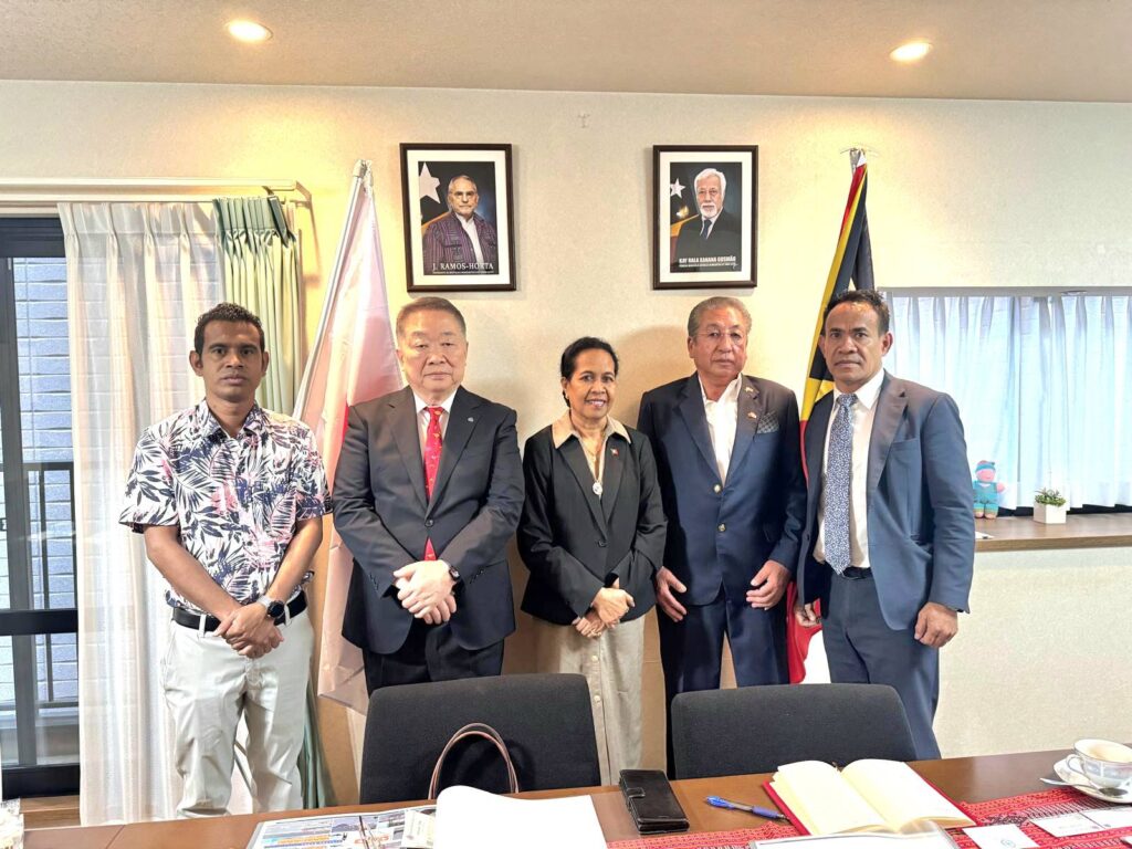 Ambassador Viegas Meets with Rising Sun Security Service Co., Ltd. Representatives