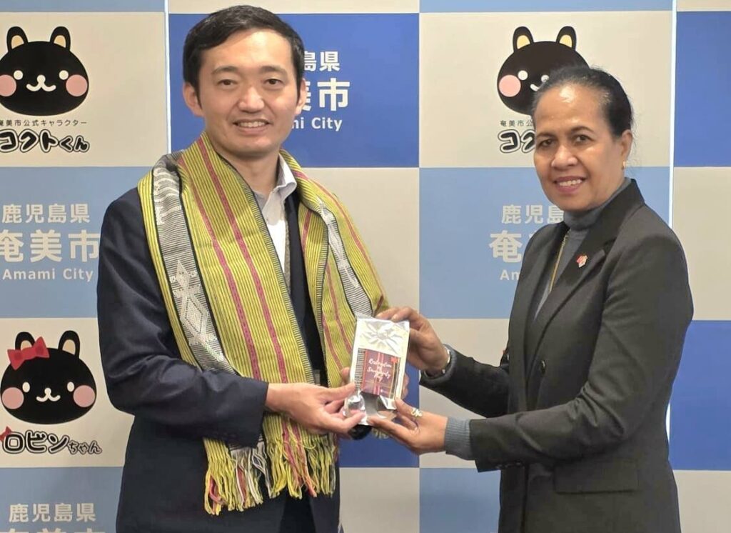 Ambassador Maria Viegas Commemorates Cooperation Milestones in Amami-Oshima