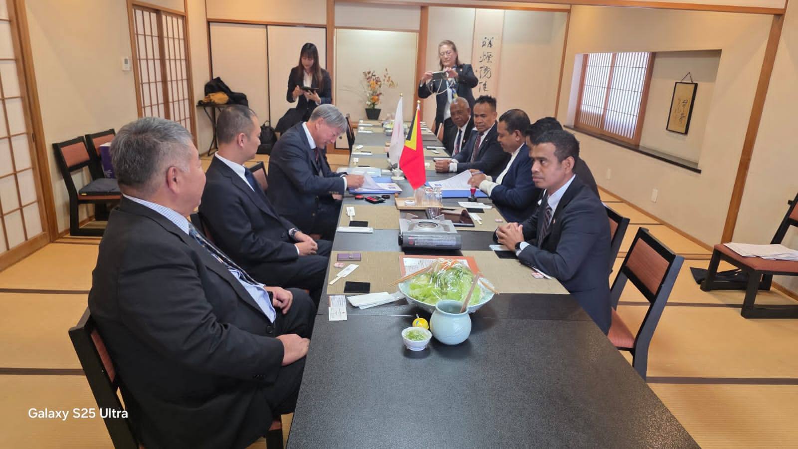 SEFOPE delegation and Reimei Business Cooperative representatives during MoC signing in Kagoshima