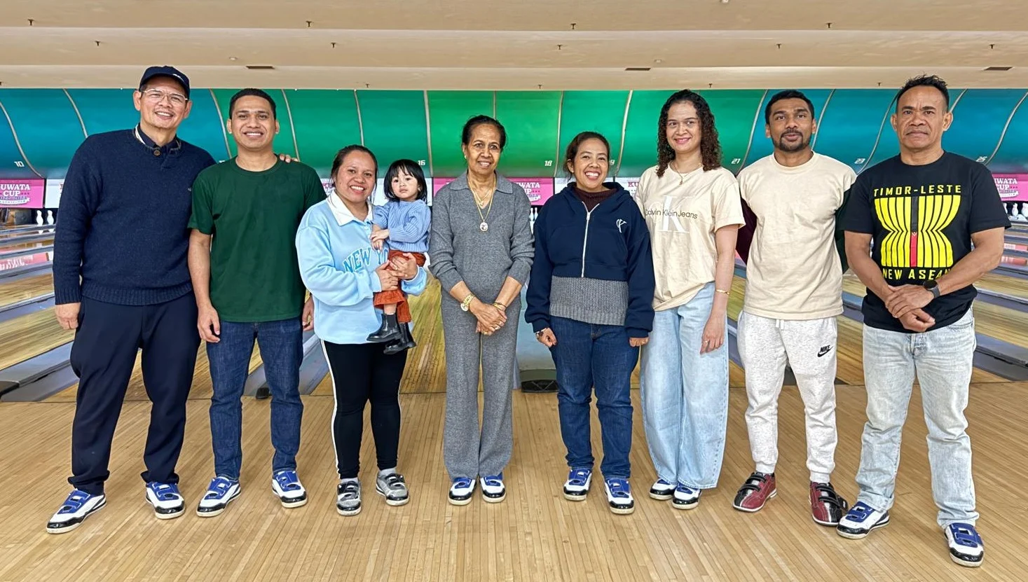 Ambassador-designate and embassy staff join the ACT Bowling Tournament in Shibaura to strengthen regional ties.