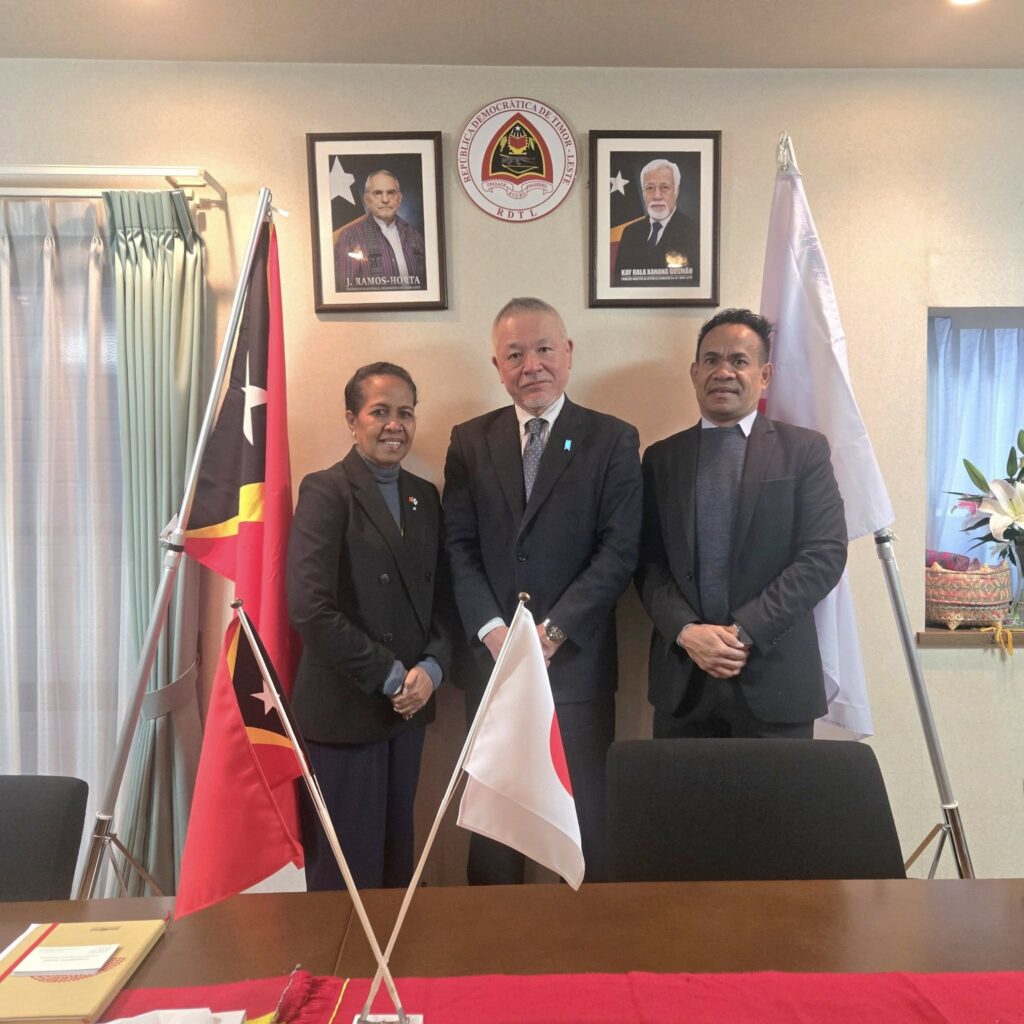 Courtesy Call from Japan’s Ambassador-Designate Courtesy Call from Japan’s Ambassador-Designate