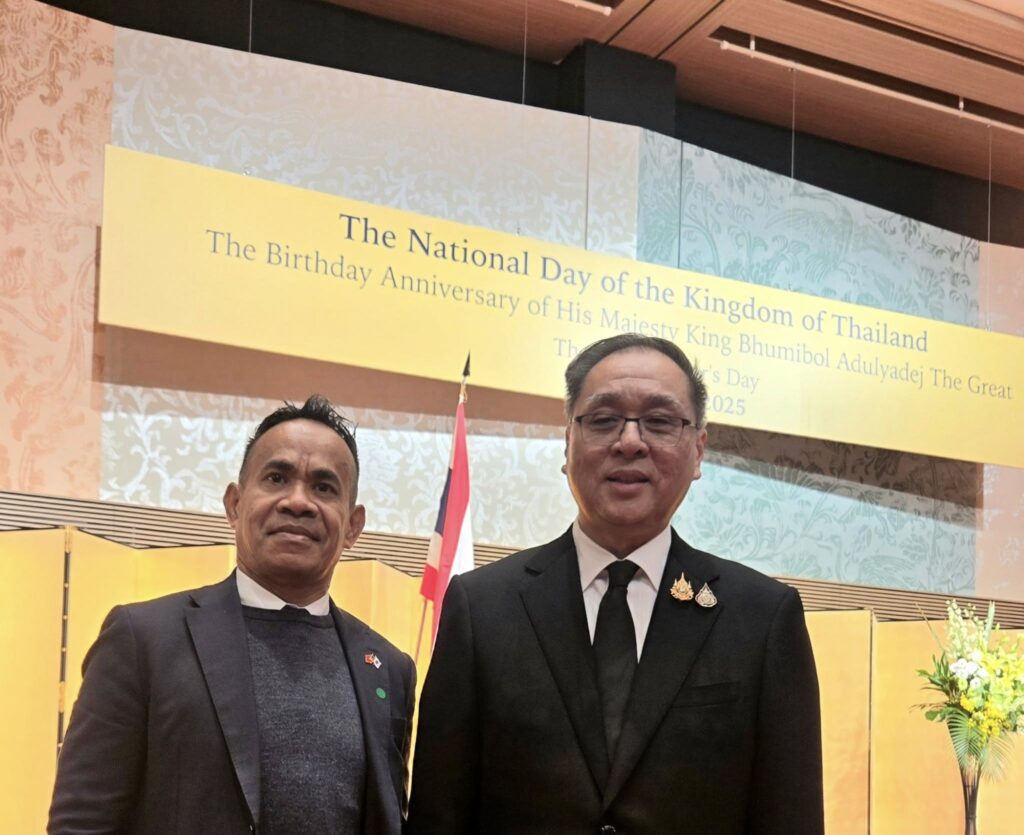 Timor-Leste Counselor Attends Thailand National Day Reception Timor-Leste Counselor Attends Thailand National Day Reception