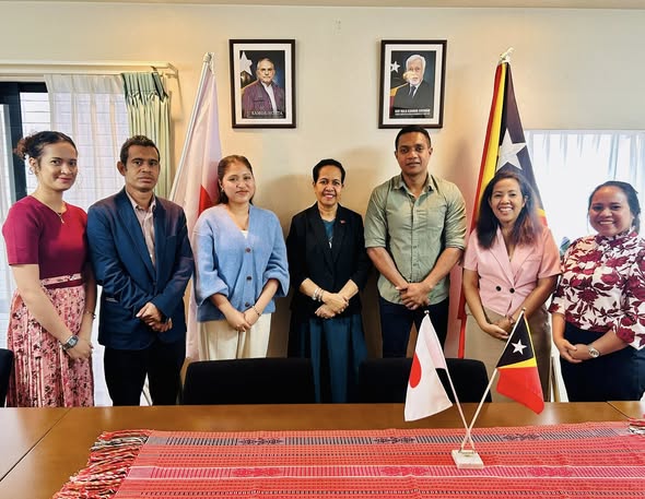 Designated Ambassador of Timor-Leste to Japan Receives Courtesy Visit from AETJ