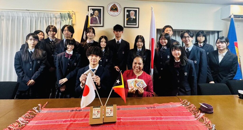 Embassy of Timor-Leste in Japan Receives Visit from SDGs Study Group Students of Reitaku School, Tokyo