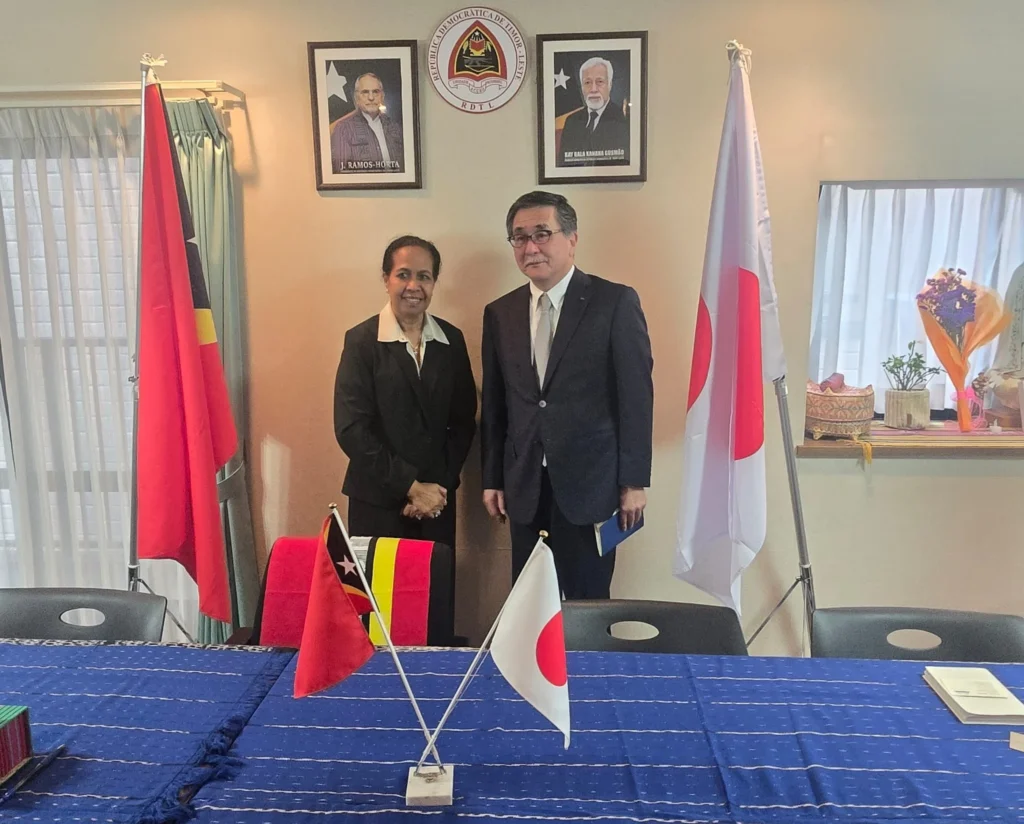ITOCHU Corporation Pays Courtesy Call to the Embassy of Timor-Leste in Tokyo