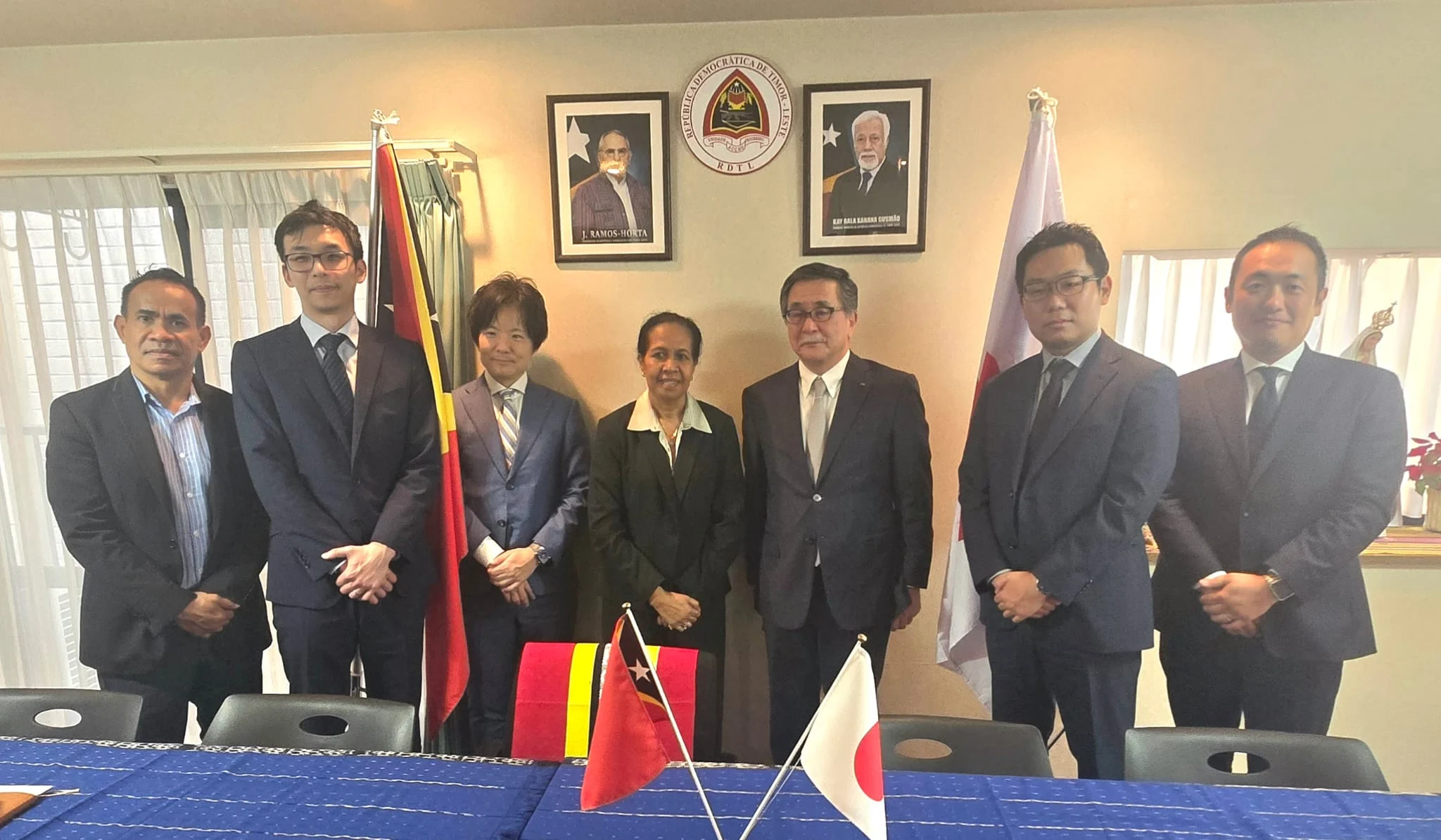 ITOCHU Corporation Pays Courtesy Call to the Embassy of Timor-Leste in Tokyo