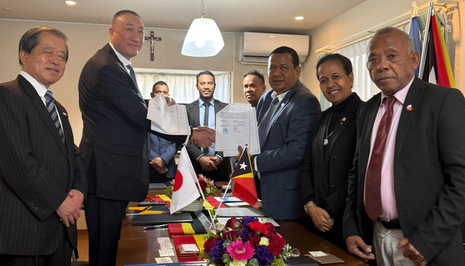Timor-Leste Signs Technical Intern Training Cooperation with Japan