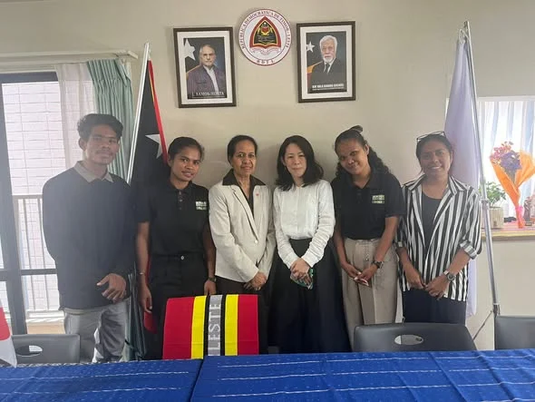 Embassy of Timor-Leste in Tokyo Receives Courtesy Call from AHHA Education
