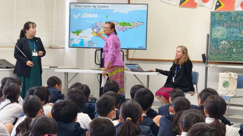 Minister Dulce de Jesus Soares Explores Japan’s Character-Based Education at Ryuuou Elementary School Minister Dulce de Jesus Soares Explores Japan’s Character-Based Education at Ryuuou Elementary School