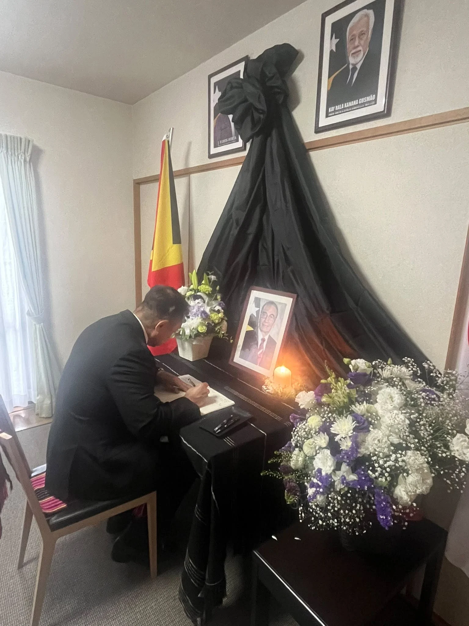Signing ceremony at the Timor-Leste Embassy
