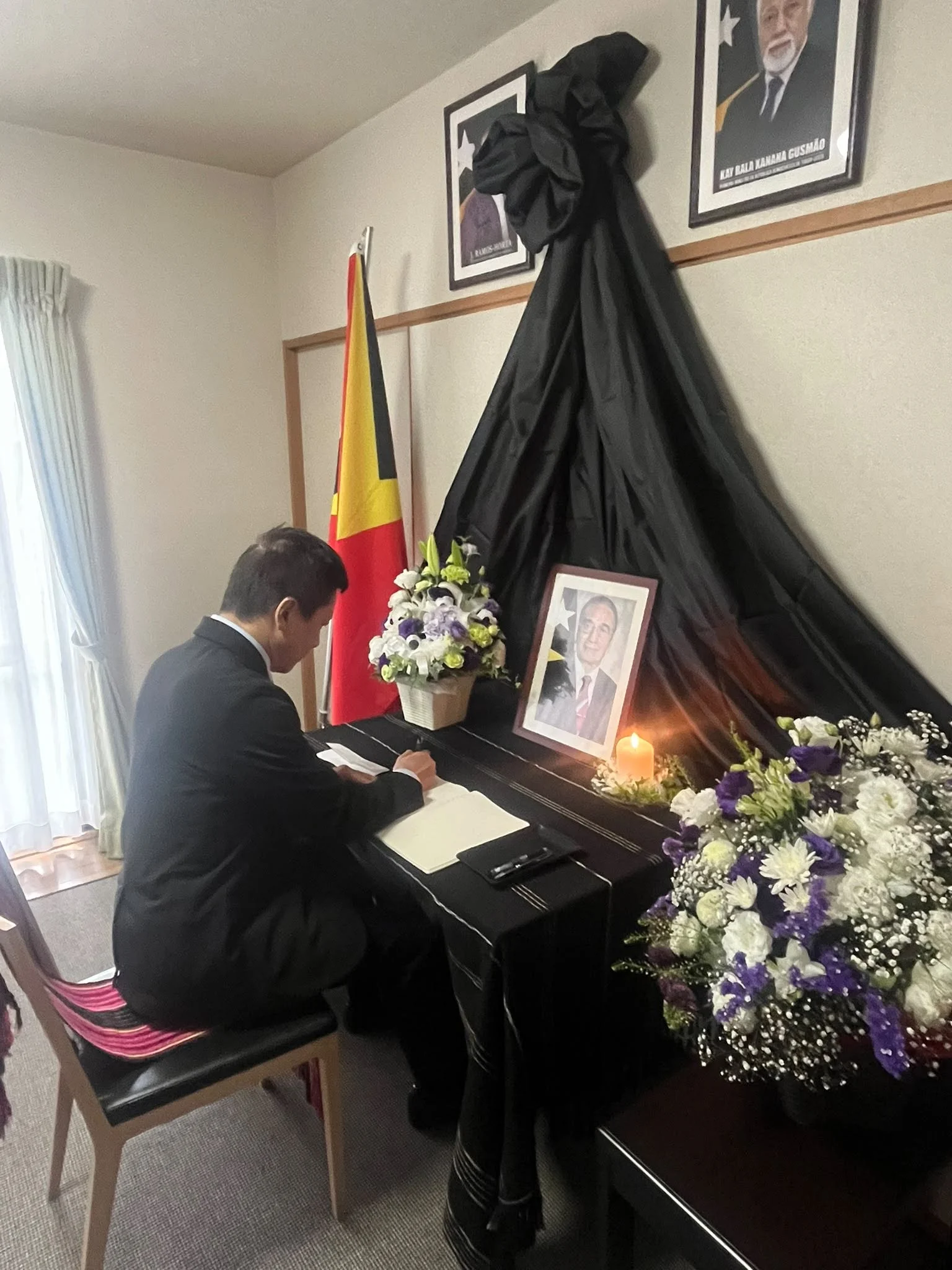 Memorial ceremony final day Tokyo Embassy
