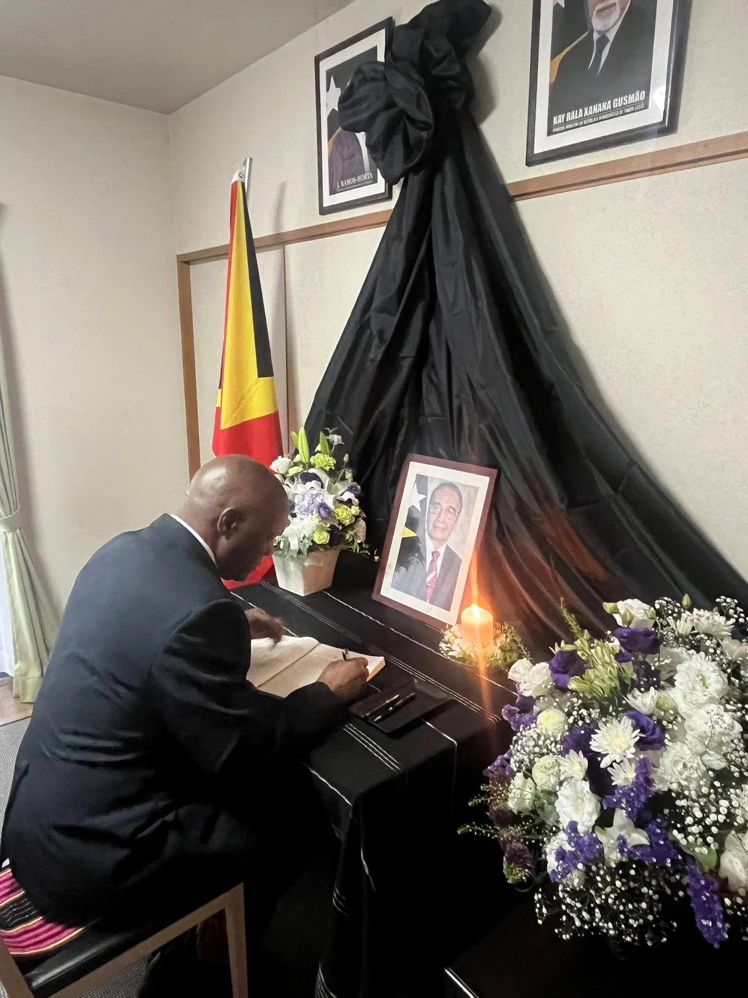 Diplomatic tribute to Dr. Francisco Guterres