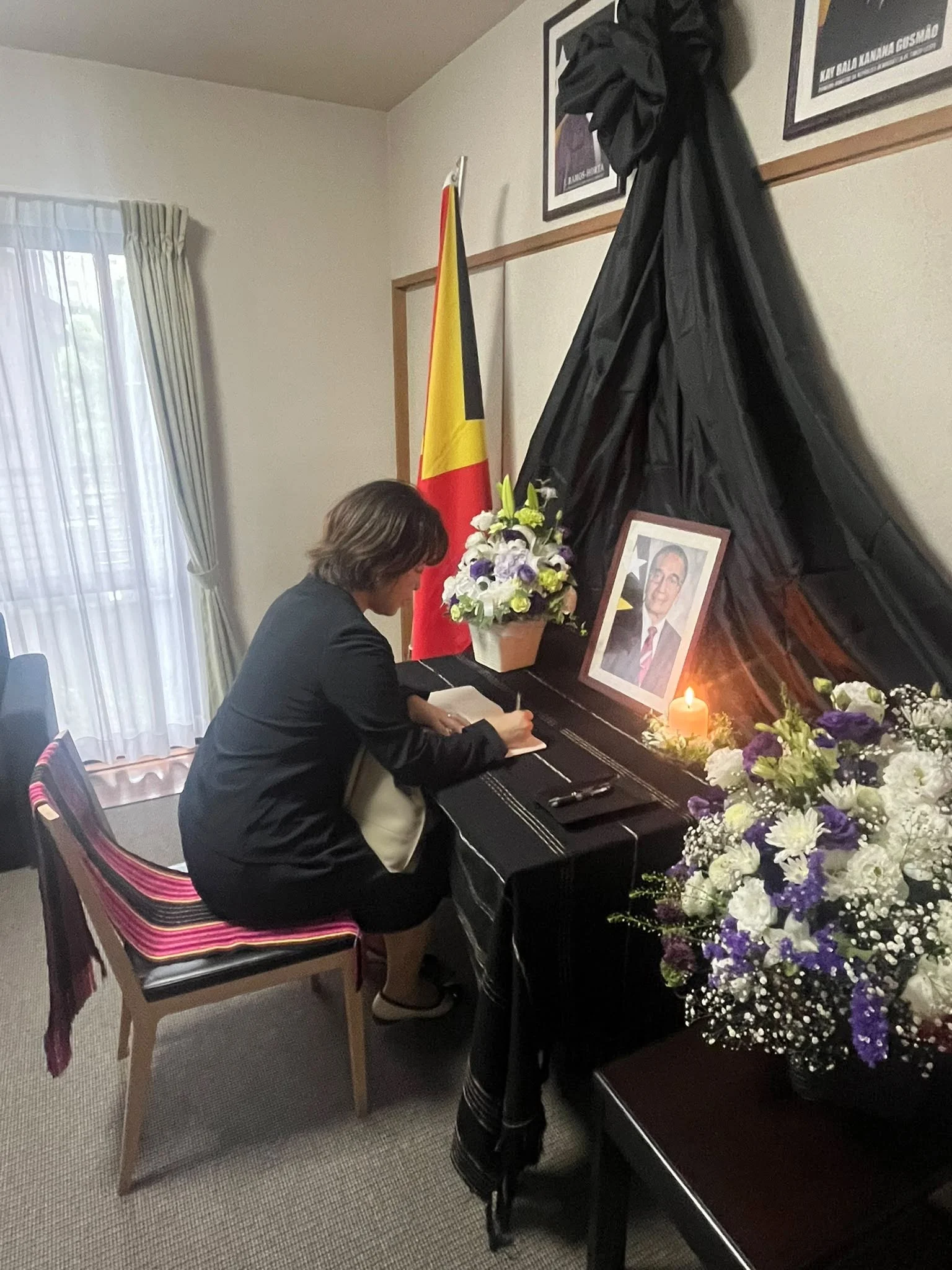 Dignitaries at the Timor-Leste Embassy Tokyo