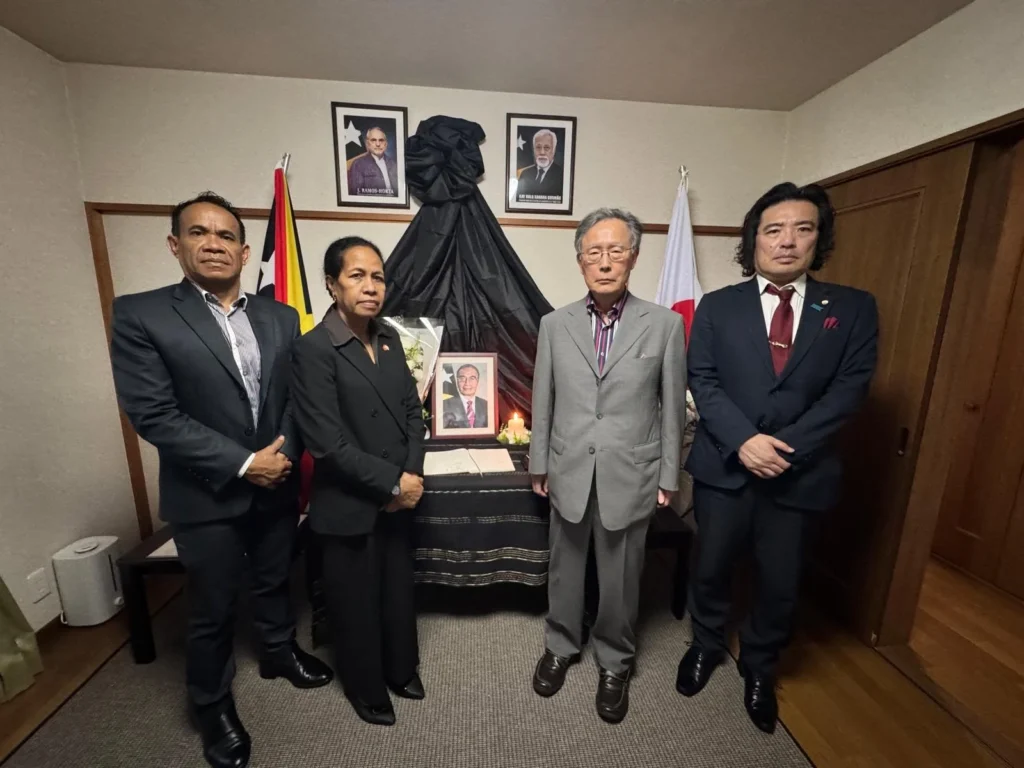 Dignitários Prestam Homenagem ao Presidente Lú-Olo em Tóquio
