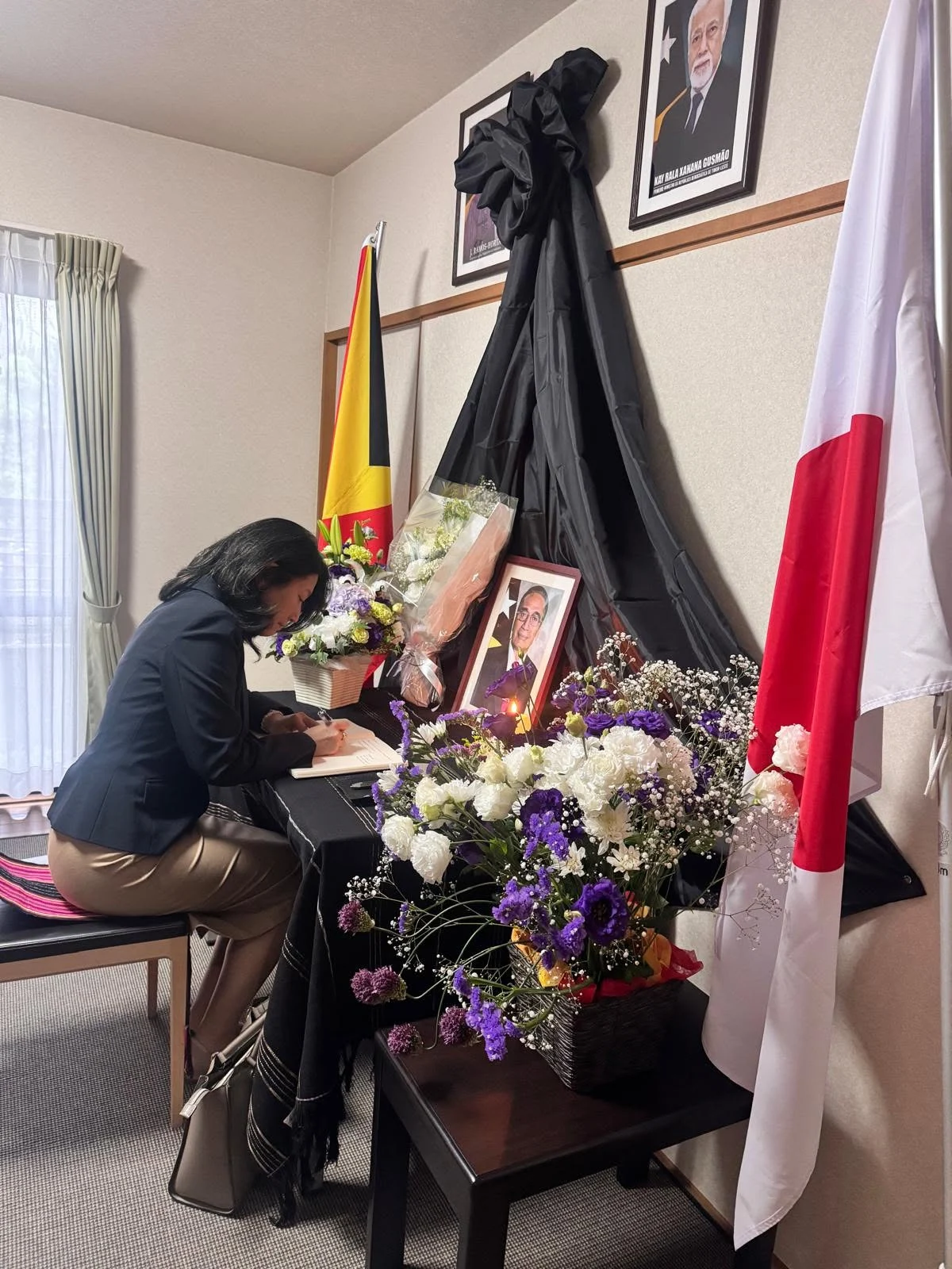 International delegations at Timor-Leste Embassy