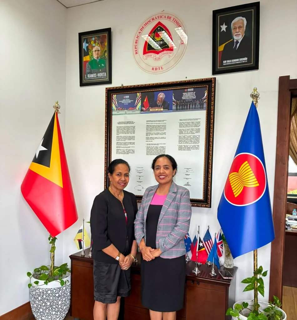 Deputy Minister for ASEAN Affairs Meets Ambassador Viegas in Dili