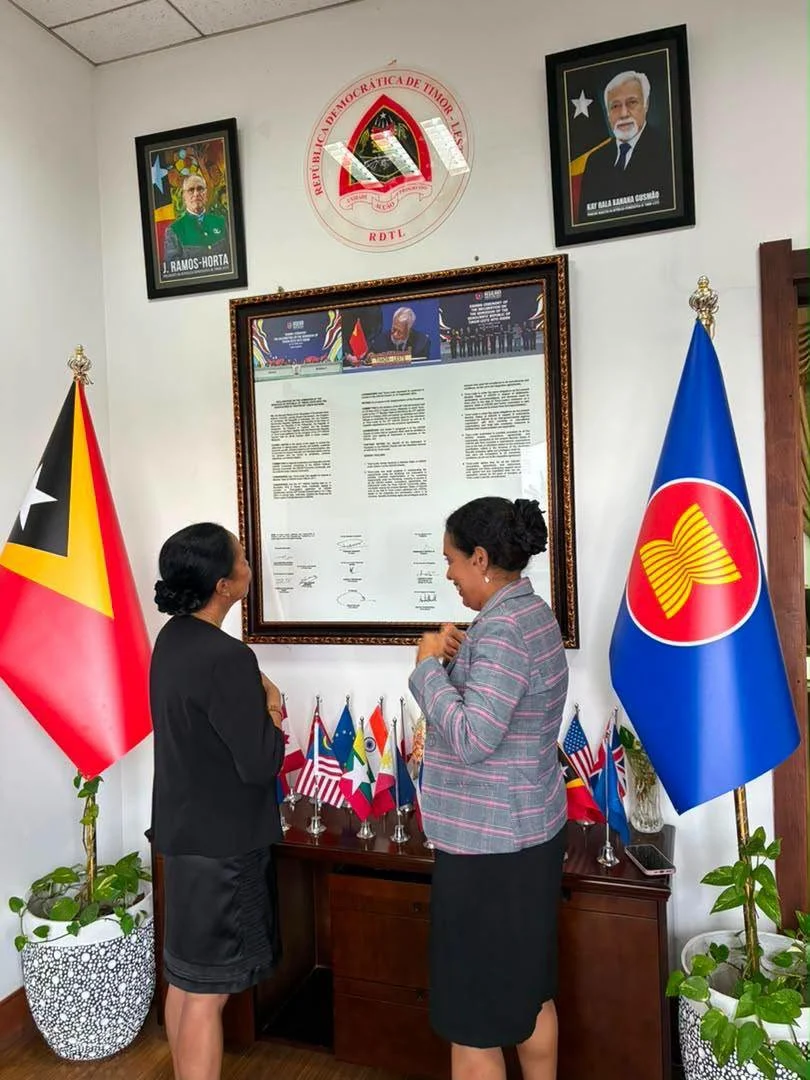 Meeting between Deputy Minister Milena Rangel and Ambassador Maria Terezinha da Silva Viegas
