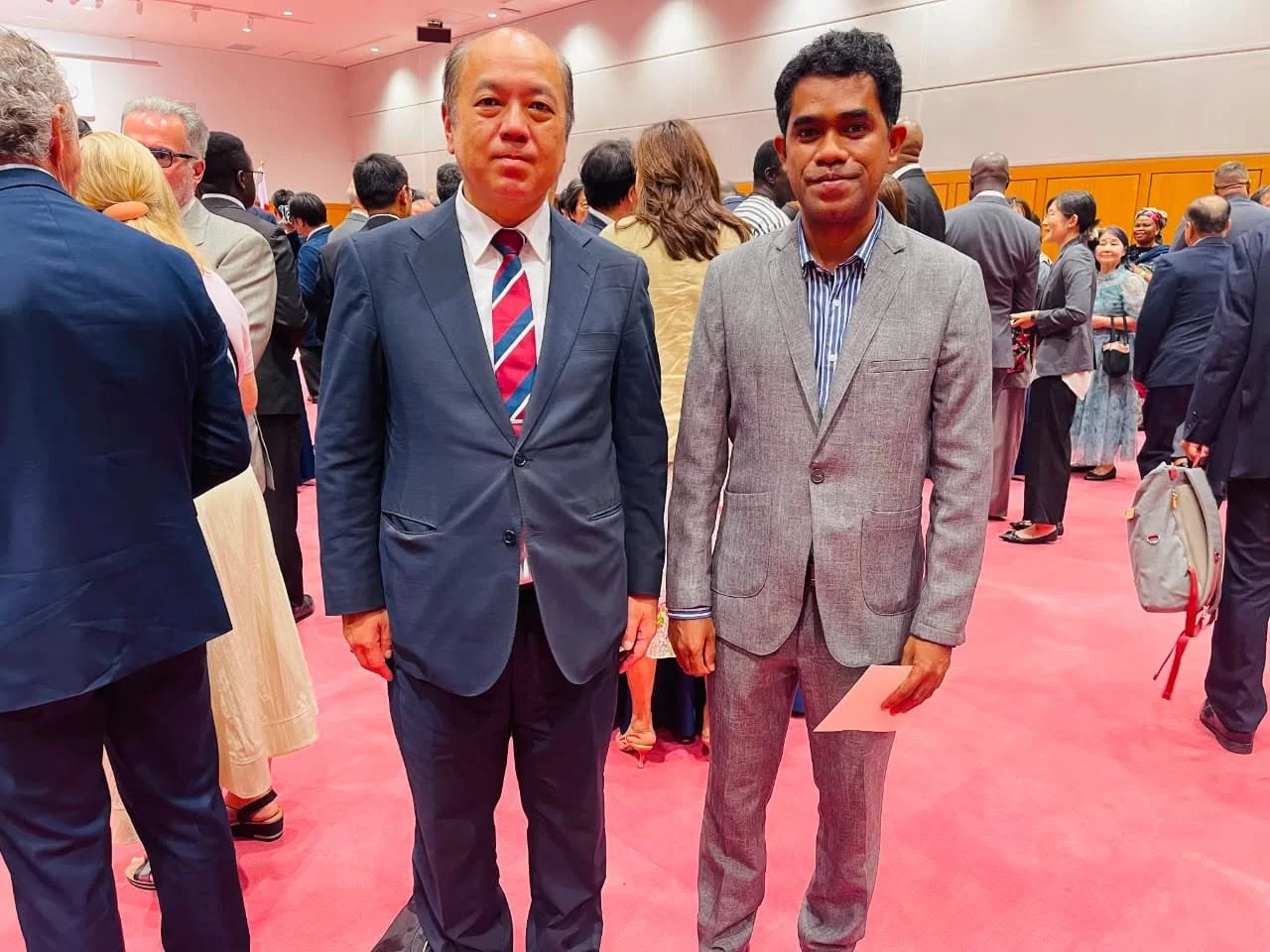 Reception marking Liberia's 179th Independence Anniversary, Tokyo