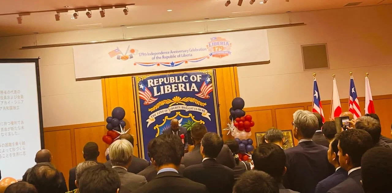 Reception marking Liberia's 179th Independence Anniversary, Tokyo
