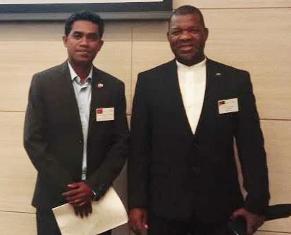 Terceiro Secretário Egídio Participa na Reunião Asia–Arab–Africa 55 em Tóquio