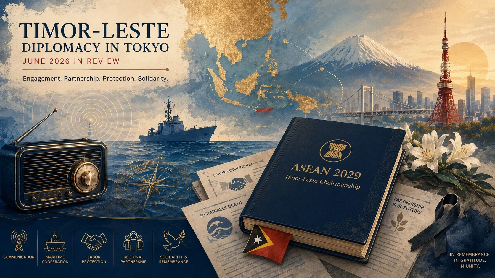Diplomatic activity of the Embassy of Timor-Leste in Tokyo, June 2026