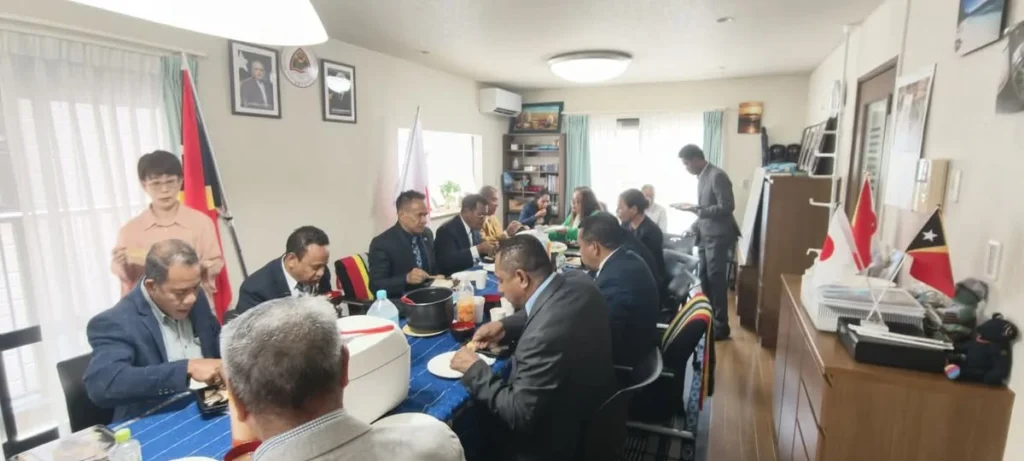 Commission E of Timor-Leste's National Parliament attended a Yamako presentation at the Embassy in Tokyo, strengthening bilateral cooperation and infrastructure partnership.