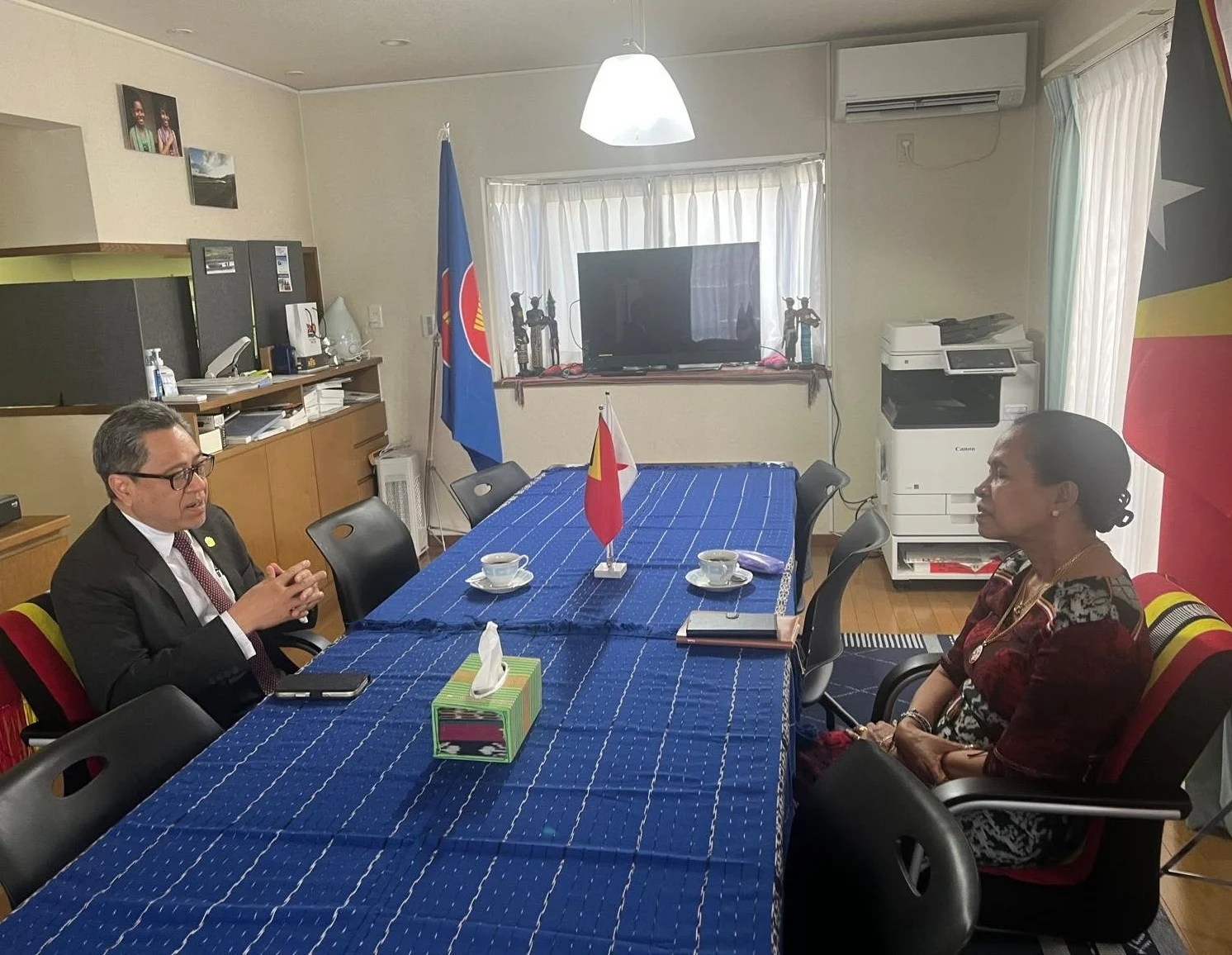 Ambassador Viegas welcomes Malaysia’s Ambassador-Designate to Japan