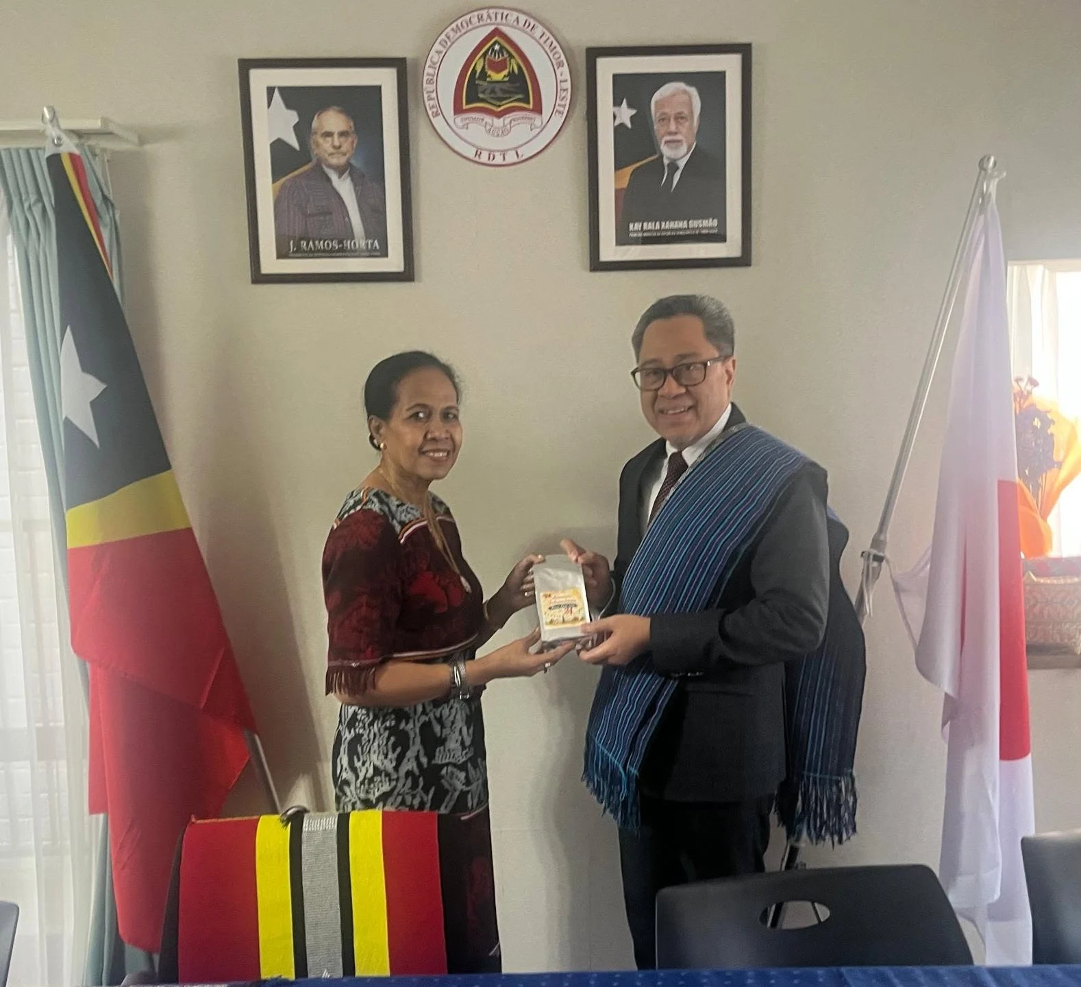 Courtesy call between Timor-Leste and Malaysia Ambassadors in Tokyo