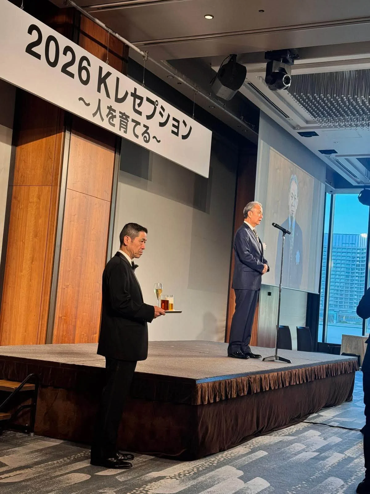 Embassy representatives at the KANSEI Reception, Tokyo Kaikan