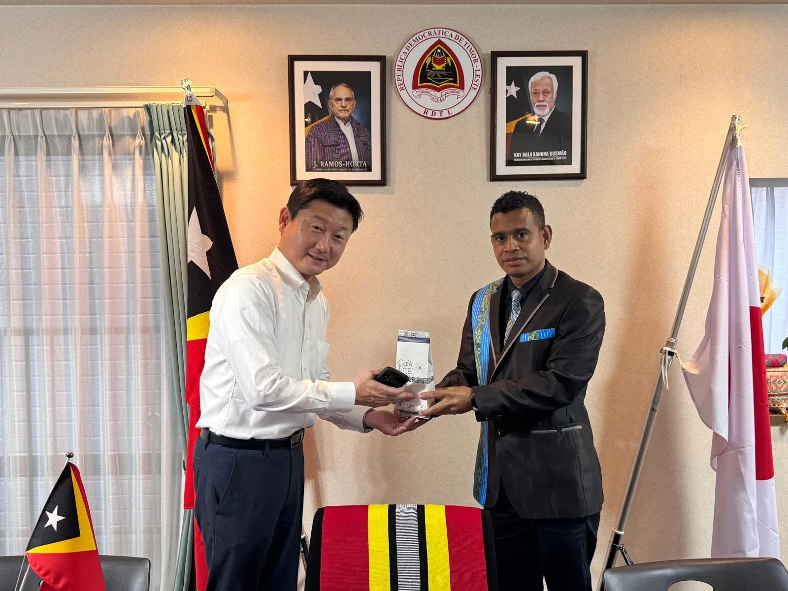 Meeting between the Embassy of Timor-Leste and KG Information