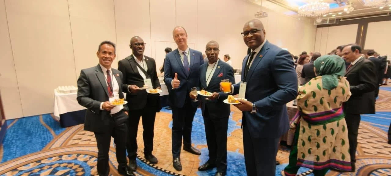 Distinguished guests at the Nagasaki Welcome Dinner