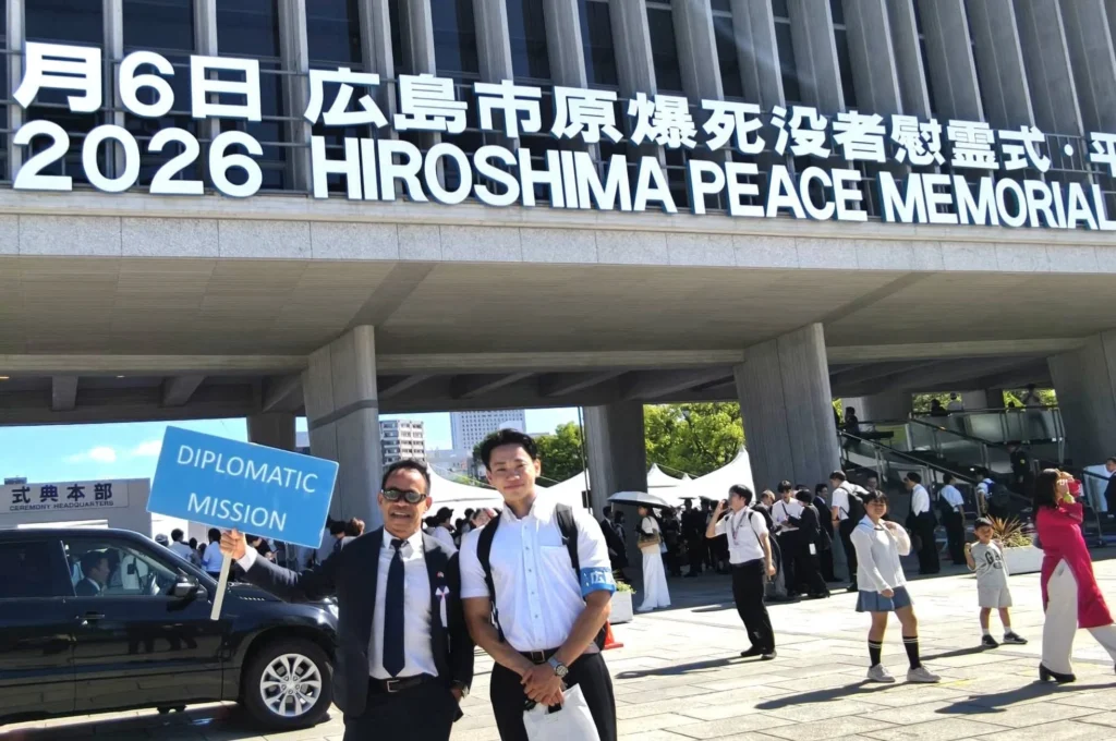 Timor-Leste Participa na 81.ª Cerimónia Memorial da Paz de Hiroshima