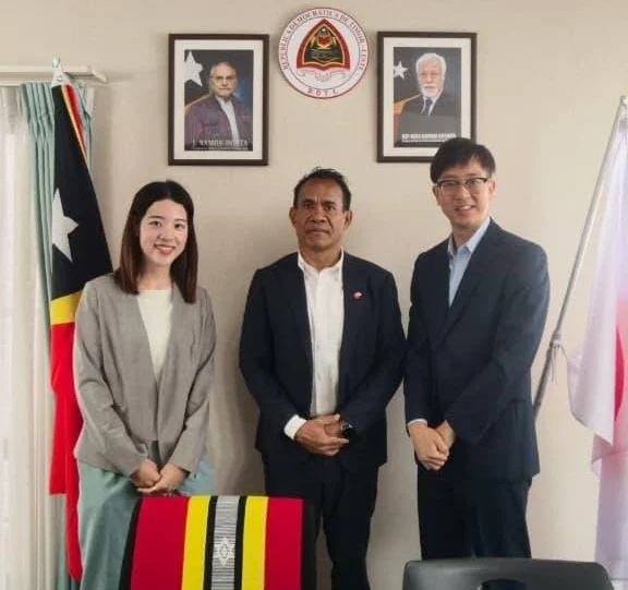 Diplomatic meeting between Counselor Celio Moniz da Silva and Sumitomo Corporation representatives