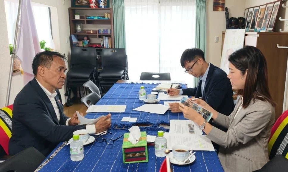 Sumitomo Corporation delegation visit to the Embassy of Timor-Leste