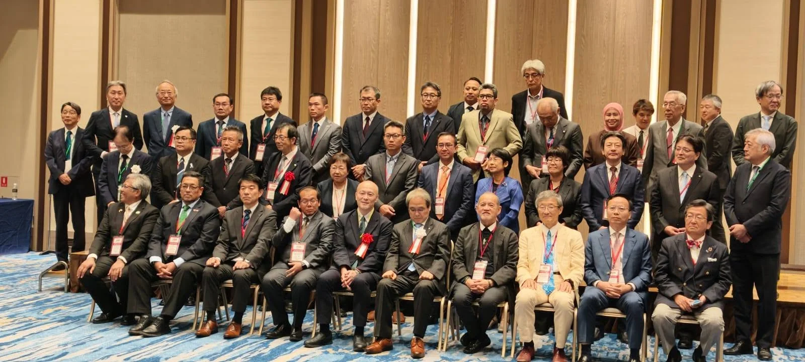 Group photo of senior academic leaders at the 3rd Japan-ASEAN Universities Exchange Meeting, Tokyo, 22 August 2026
