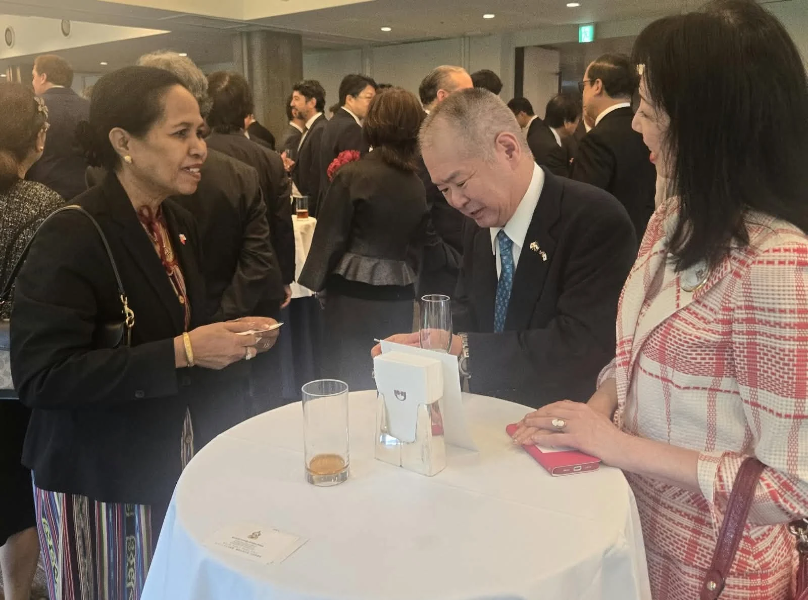 Ambassador Viegas at the Central America Independence Reception
