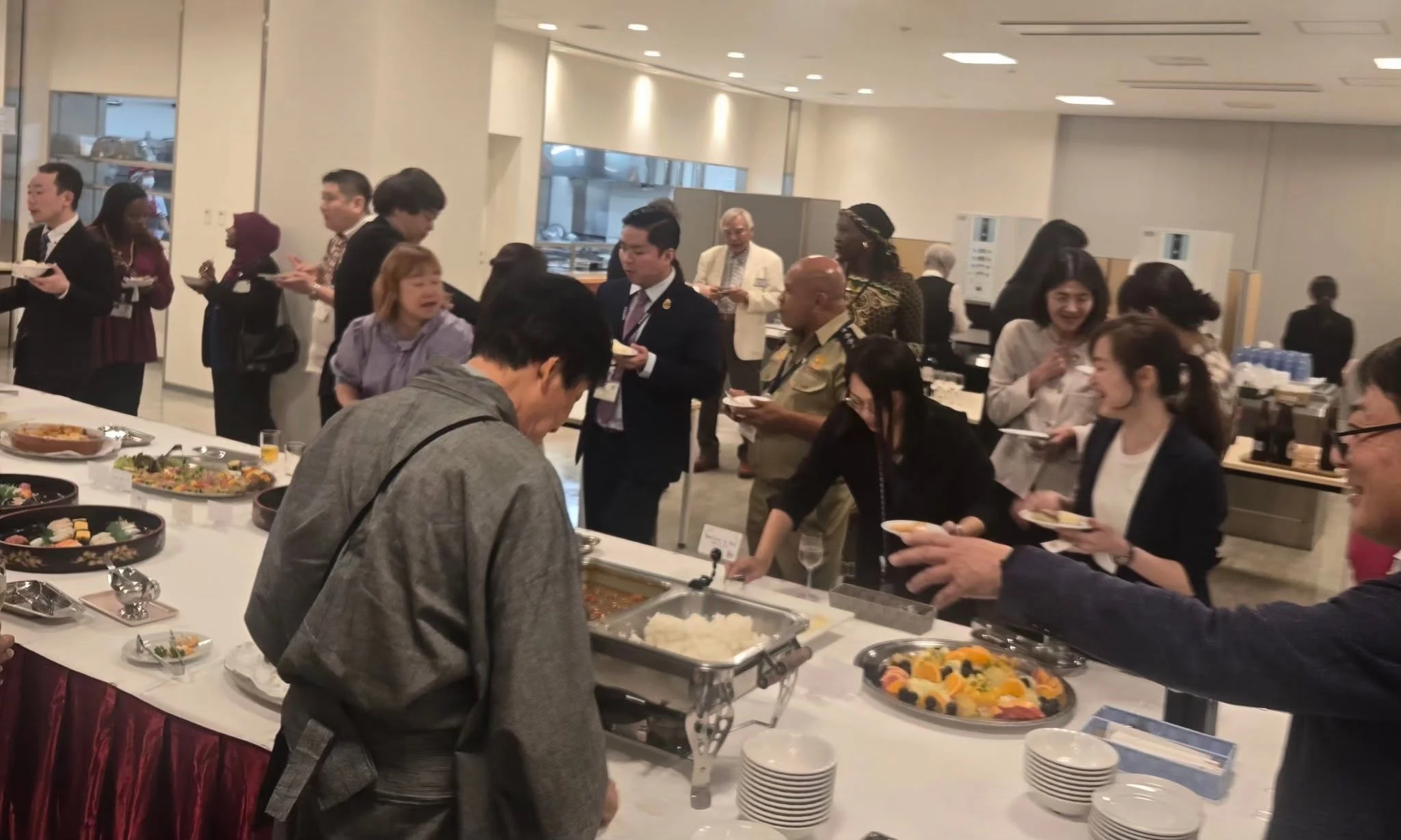 Farewell Reception of the 191st UNAFEI International Training Course in Akishima, Tokyo