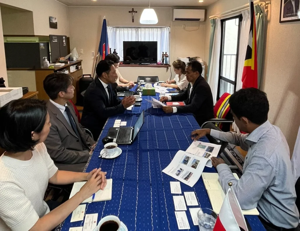Timor-Leste Embassy Receives Tsuneishi KAMTECS Delegation