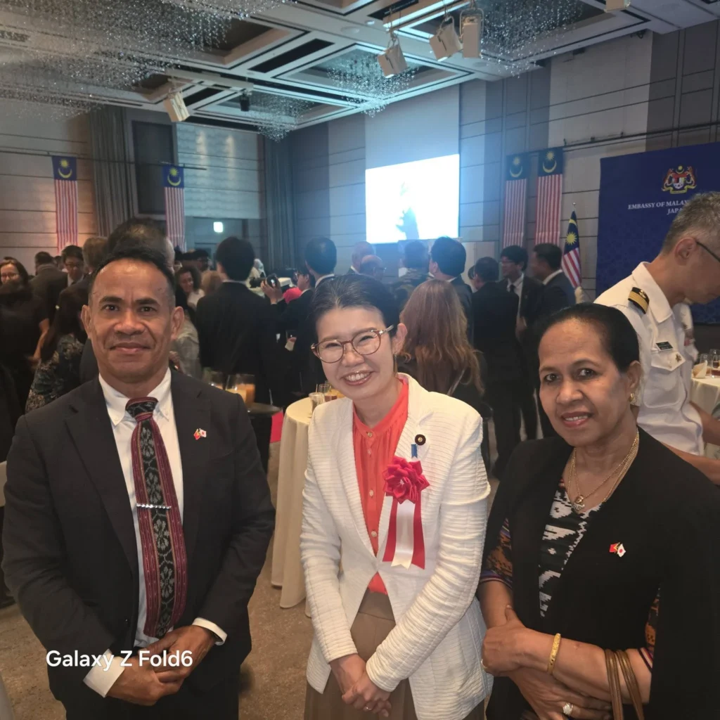 Ambassador Attends 69th National Day of Malaysia Reception in Tokyo