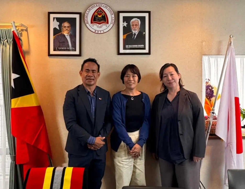 Embassy of Timor-Leste in Tokyo meets PARCIC and Interpeople’s Cooperation to prepare the five-yearly Timor Festa and strengthen cultural diplomacy.