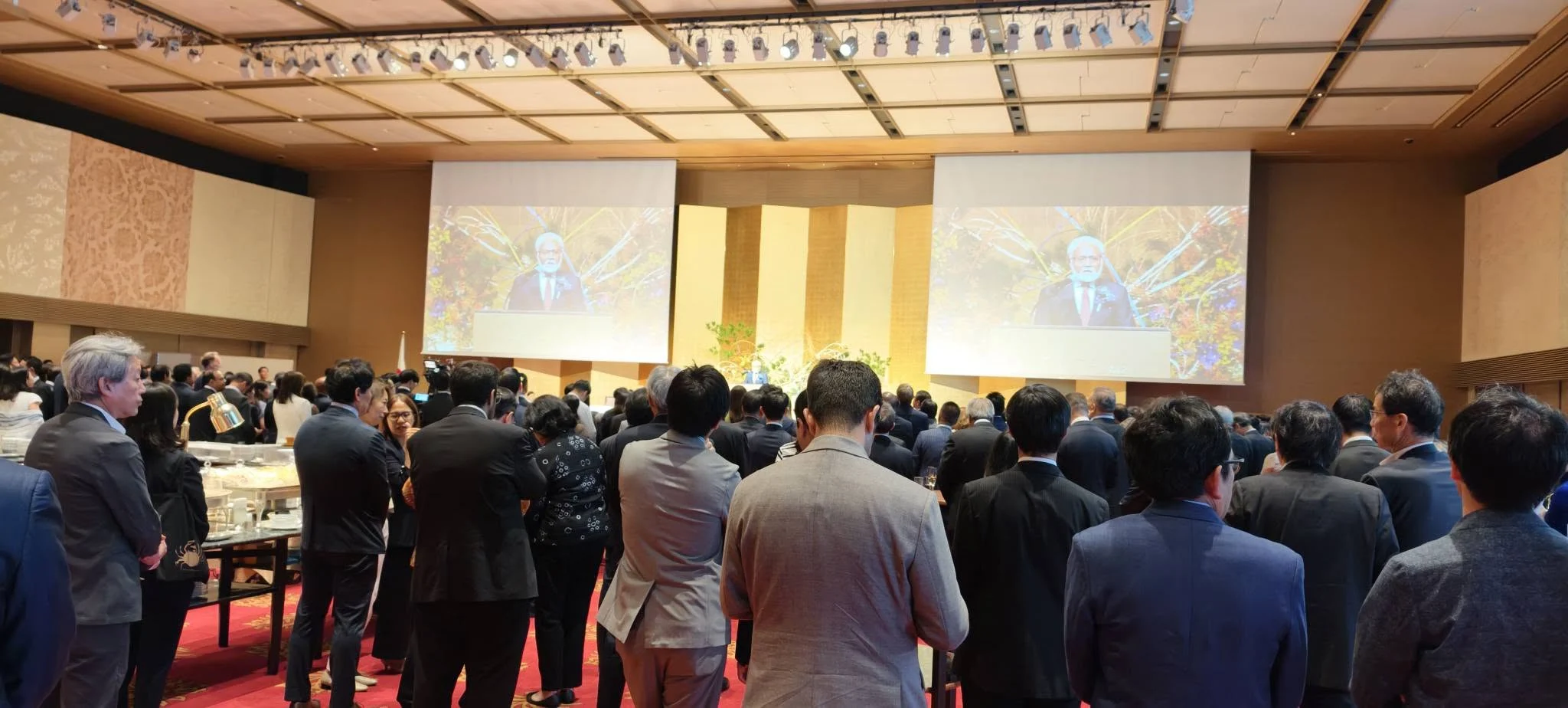 Ambassador Viegas at the Sasakawa Peace Foundation 40th anniversary event