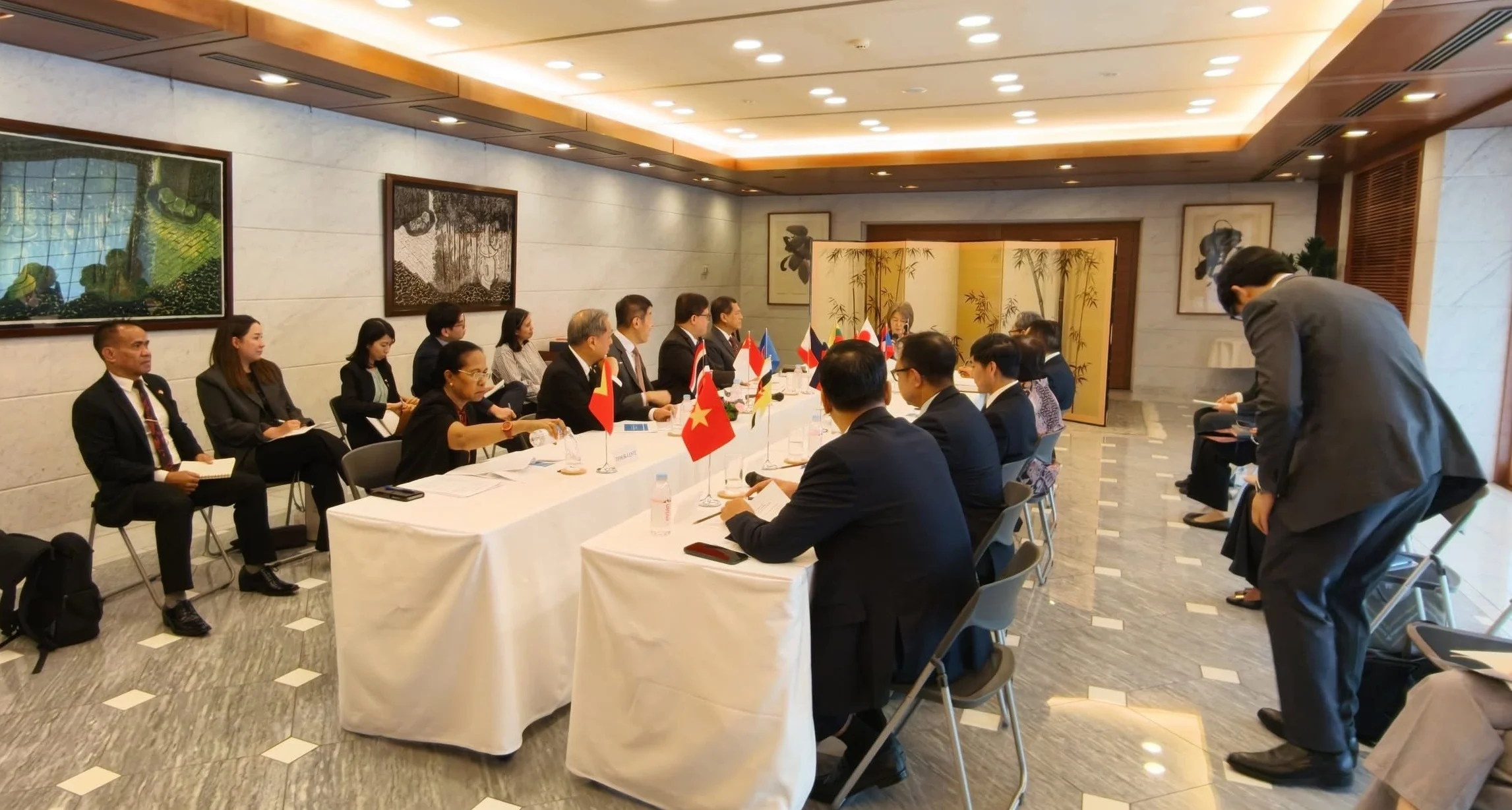 Delegates in session during the 331st ACT meeting in Tokyo