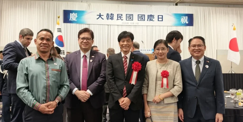 Strengthening Ties: Timor-Leste Attends Republic of Korea's National Day Reception in Tokyo