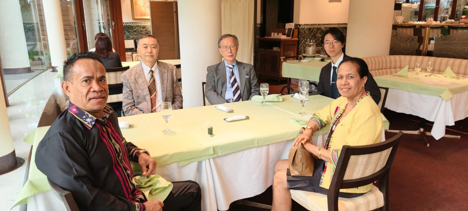 Ambassador Viegas Meets with Vice President of the UN Association of Japan