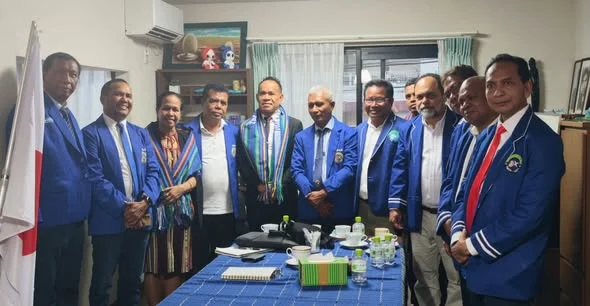UNPAZ Delegation Pays Courtesy Call to Timor-Leste Embassy in Tokyo